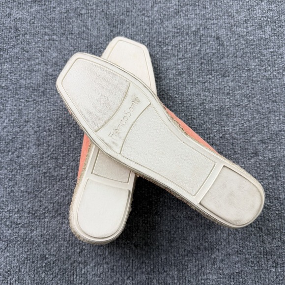 Franco Sarto Coral Canvas Espadrille Flats Size 9.5W - Picture 2 of 8